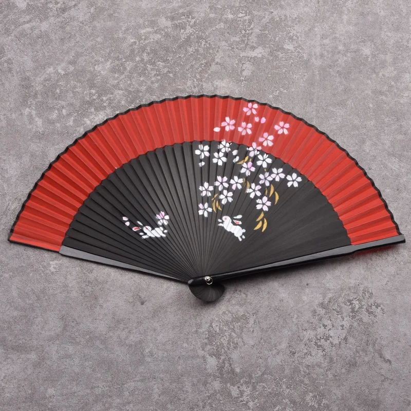 

Fan Ancient Style Bamboo Folding Fan Erqing Folding Fan Children Chinese Ancient Fan Folding Fan Home Decoration Crafts