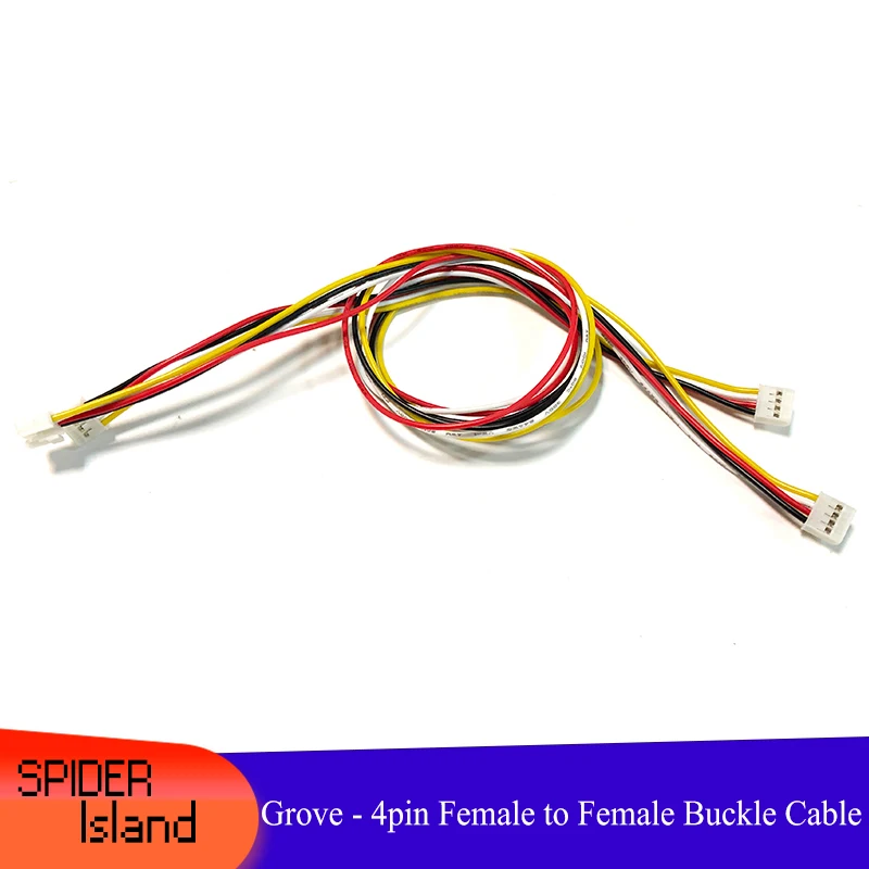 

5pcs/ 30pcs/ 50pcs Grove 4PIN Female to Female Connector Extension Cable Buckle Crowtail to Grove Convertor DIY Kit 30cm