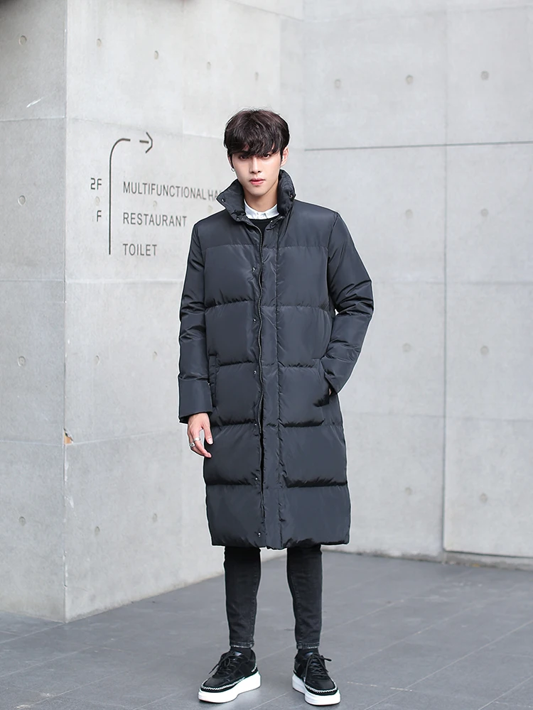 2019 New Brand 90% Duck Down Coat Men Winter Down Jacket Clothes Streetwear Korean Down Parka Thick Warm Overcoat 01010