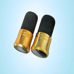 2pcs Fishing Rod Pole Butt Caps Front Cover Stopper Plug End Protector Fishing Rod Building Repair Kit Pesca Accessories