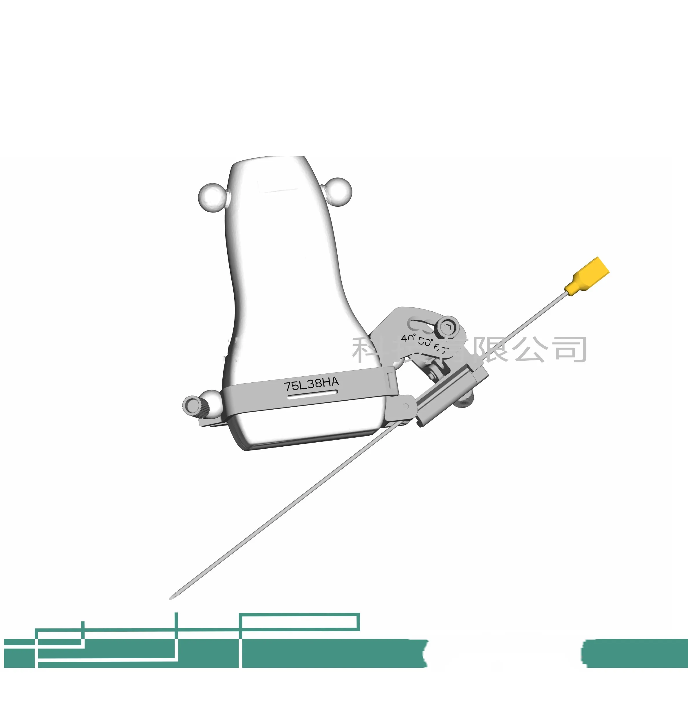 

Applicable to APEC 75L38 Ultrasound Probe Puncture Stand B-ultrasound Interventional Ultrasound Puncture Stand