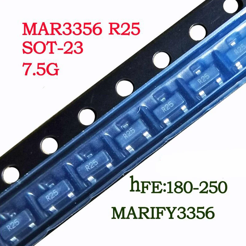 20PCS 2SC3356 R25 SOT23 2SC3356-25 SOT-23 SMD new and original IC Chipset