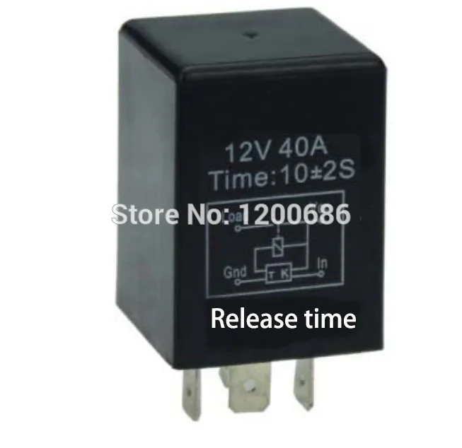 

FN YS020 30A Automotive 12V Time Delay Relay SPDT 10 second delay release off relay 10mini 5 mini delay off delay