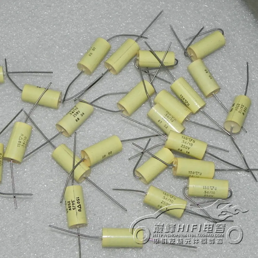 1PCS ERO 250v 0.56uf 0.68UF 0.47UF 0.33UF 0.1UF 1UF 2.2UF 3.3UF AUDIO HI-FIAxial Copper Pin Coupling Film Capacitor