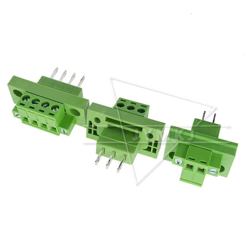 2EDG 5.08 2/3/4/5/6/7/8/9/10/12Pin Right Angle Line Terminal Plug Type KF2EDGWB 5.08mm Pitch Connector Pcb Screw Terminal Block