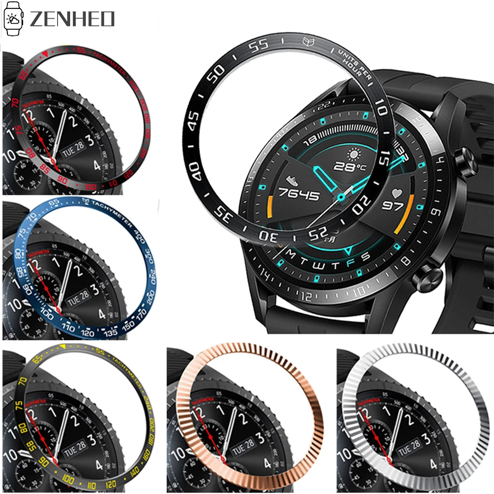 Bezel Ring Styling Frame For Huawei Watch GT2 46mm Stainless Steel Protector Ring Case for Samsung Galaxy Watch 46mm/Gear S3