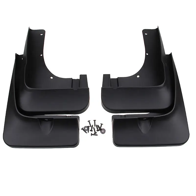 Car decoration Front Rear Splash Guard Mud Flaps fit For Mitsubishi Outlander 2013 Mudguards 4pcs/set