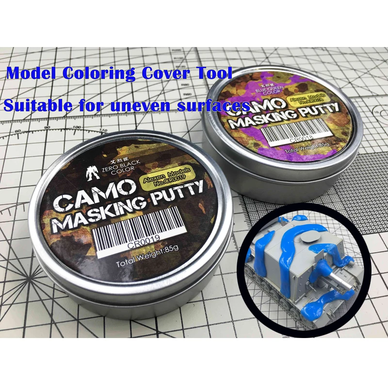 1pc CAMO Camouflage Masking Putty UNIVERSAL FOR Gundam Military Model KITS Tank Car Spraying Tool