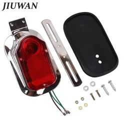 Motorcycle Accessories Turn Signal Rear Tail Brake stop lamp License Plate Light Red Taillight For Choppers Cruisers Classic