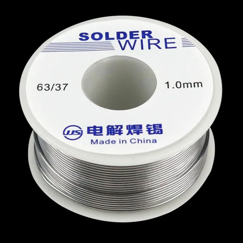 【정리 세일】63/37 솔더 FLUX 2.0E FT Tin-50g 납 주석 와이어 Melte 로진 코어 솔더 와이어 코일 -M25 납땜용 납 솔더