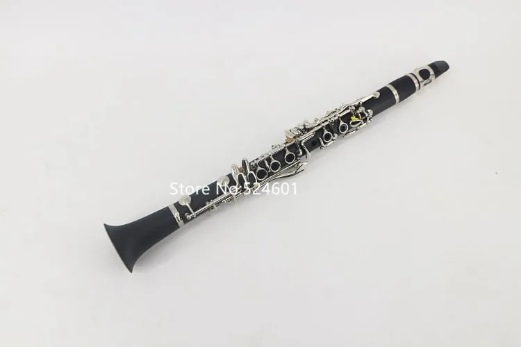 

New MARGEWATE Clarinet 17 Keys G Tune Clarinet Bakelite or Ebony Wood Body Sliver Keys High Quality With Case Free Shipping