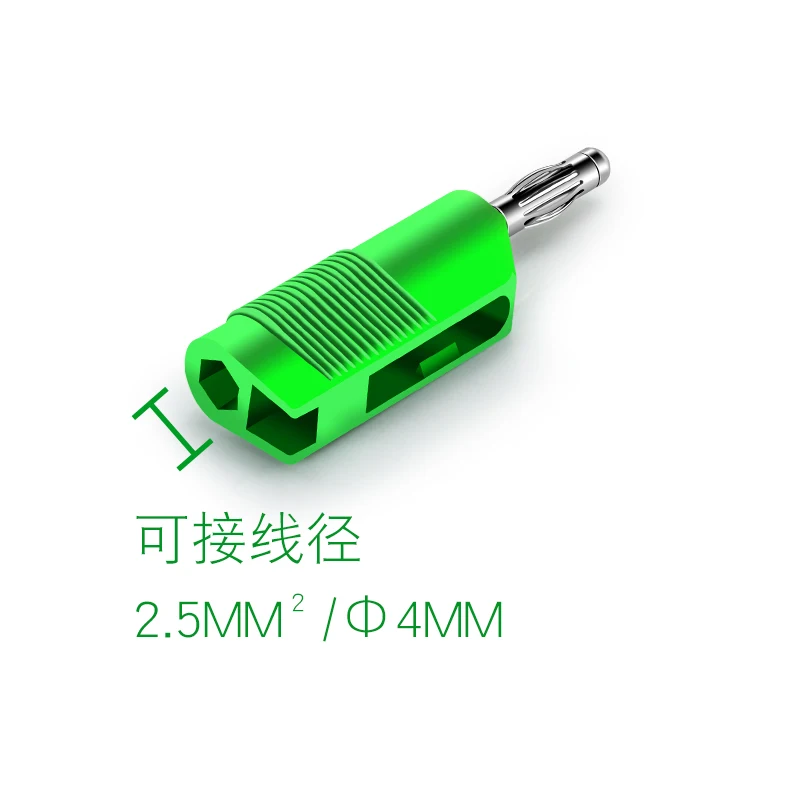 Pure Copper 4mm Banana Plug Socket Test Plug Terminal Connector High Overlap Screw Fixation