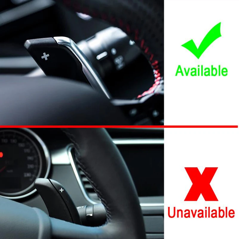 Car Interior Steering Wheel Paddle Shifters extension for Peugeot 3008 5008 /3008 GT 5008 GT 2019 2020 Car Styling Accessories