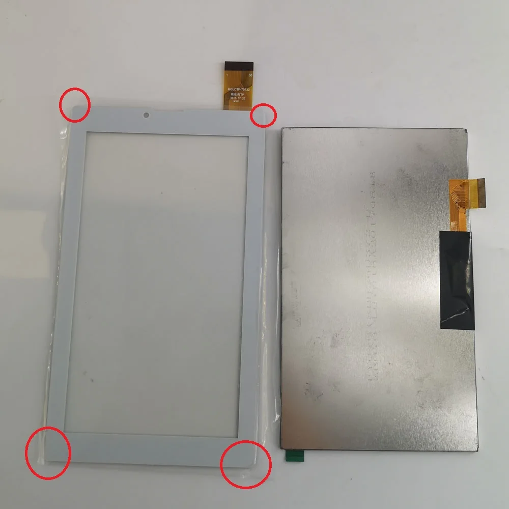 Baru 7 "untuk Explay Hit 3G Tablet Pc Lcd Display Layar Sentuh Panel Digitizer Kaca