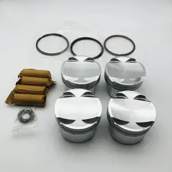 4G63 Forged piston for Mitsubishi EVO CR 9:1 86mm 87mm 22mm Pin