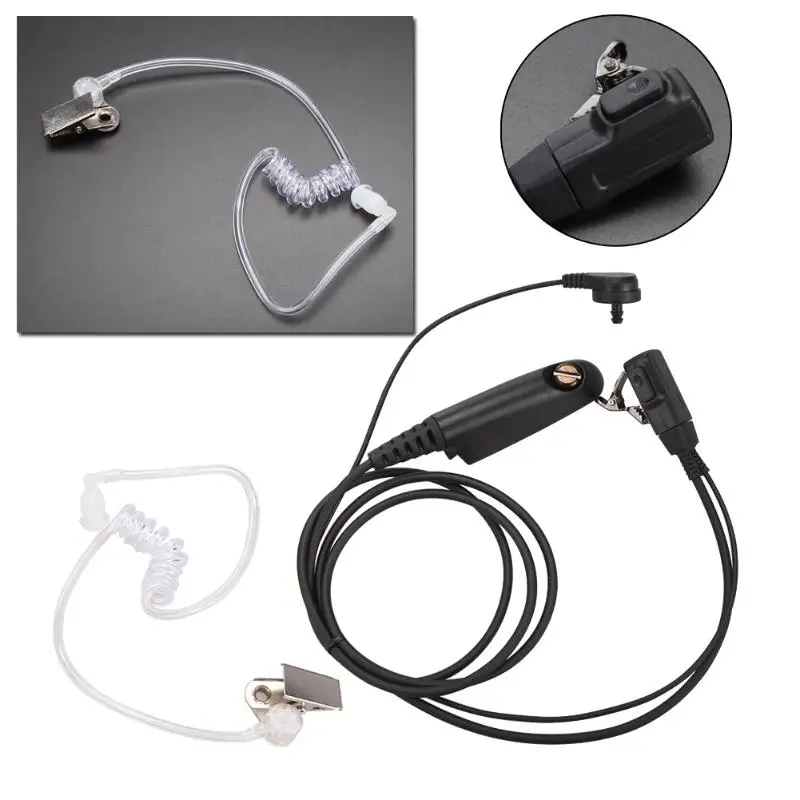 

FBI Air Acoustic Tube Headset Earpiece for Motorola GP140 HT1250 HT750 GP328 GP338 GP339