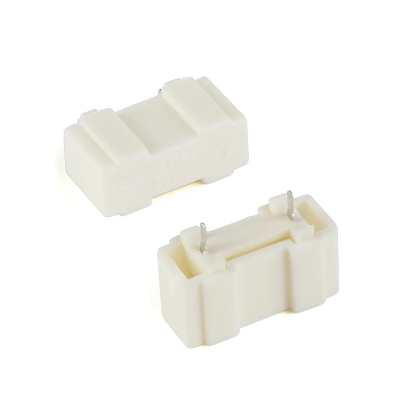 10PCS/LOT 5x20mm Fuse Holders 5X20 Insurance Tube Socket Fuse Holder For 5*20 Insurance