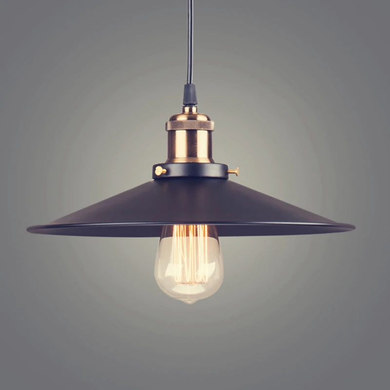 Industrial Pendant Light E27 Base Vintage Hanging Pendant Lights Retro Loft pendant Chandelier Lamp for Indoor home Lighting