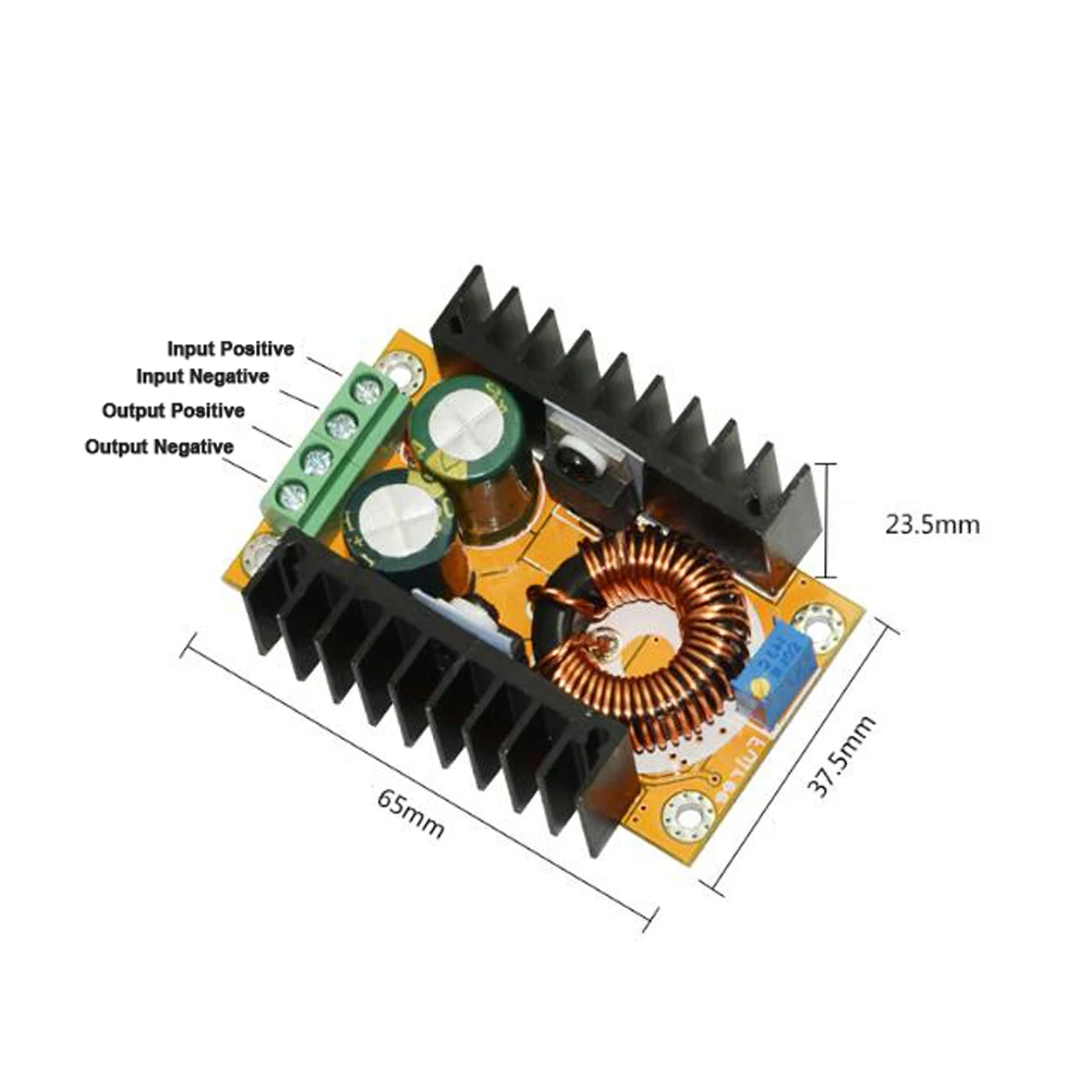 High Efficiency DC-DC Boost Adjustable Module Power Converter DC 12V TO 60V High Current