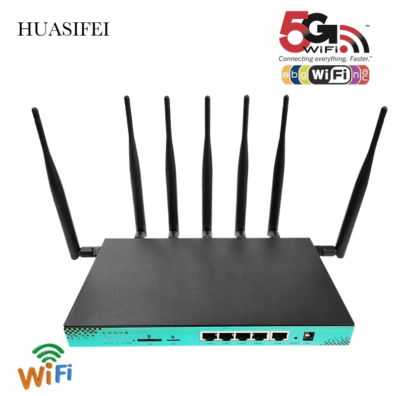 

WG1608 Gigabit 3G4G5G Lte Wireless Router Support M.2 Port Wifi Modem Router With Sim Card Slot 4g/5g For EM12-G 4G5G Module