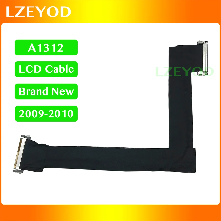 

New LCD LED LVDS Screen Display Video Flex Cable 593-1028 593-1281 For iMac 27" A1312 2009 2010 Year