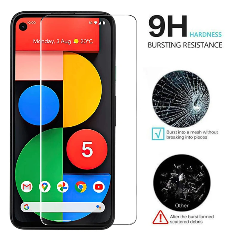 Full Glue Tempered Glass For Google Pixel 5 4 3 Screen Protector For Pixel 4A 5g Protective Lens Film For Google Pixel 4 3 XL 6