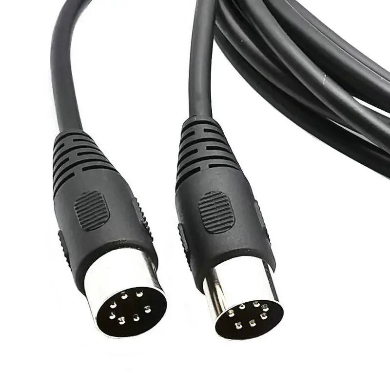 7 Pin Din Midi Cable 7PIN DIN Male to Male Controller Interface Cable 1m 1.5m 3m