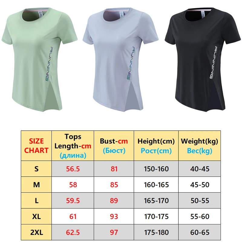 Camisetas deportivas para mujer, camiseta inclinada para Fitness, correr, trotar, Yoga, malla de entrenamiento, Sexy, moda femenina, mangas cortas