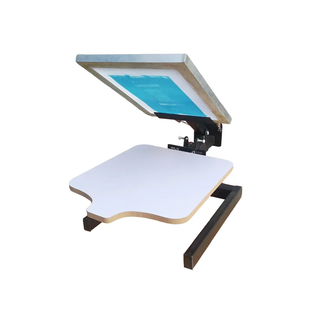 Máquina de Impressão Manual da Tela de Seda Color Press Station Faça Você Mesmo T-shirt Printing 11 Press