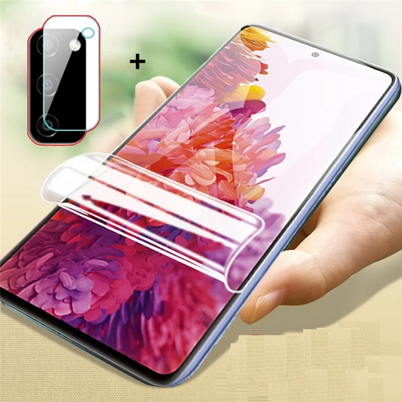 on Redmi K40 Full Cover Hydrogel Film For Xiaomi Redmi K40 Pro Plus HD Phone Screen Protector Film Redmi K40 Ultra Glass