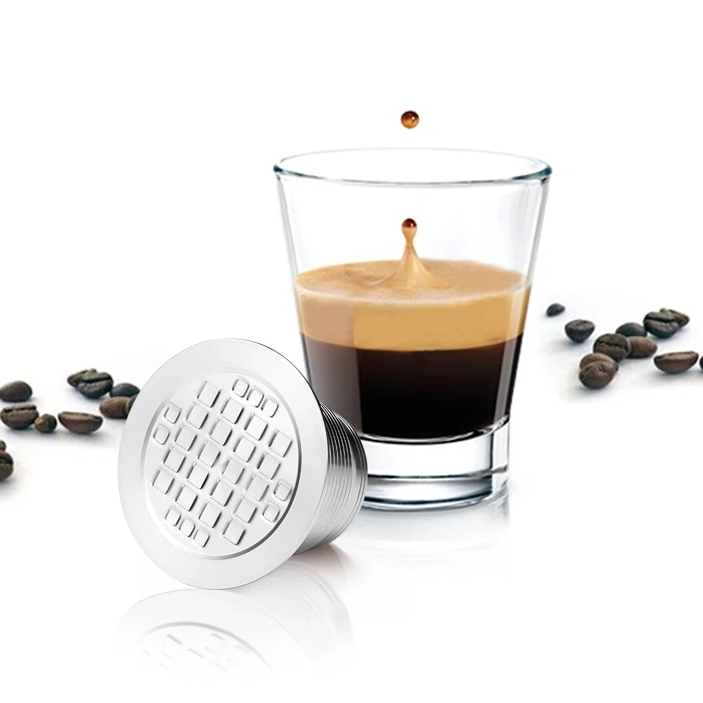 RECAFIMIL Reusable Coffee Capsule Pods for Nespresso Refillable Stianless Steel Coffee Filter Espresso Coffee Accessories