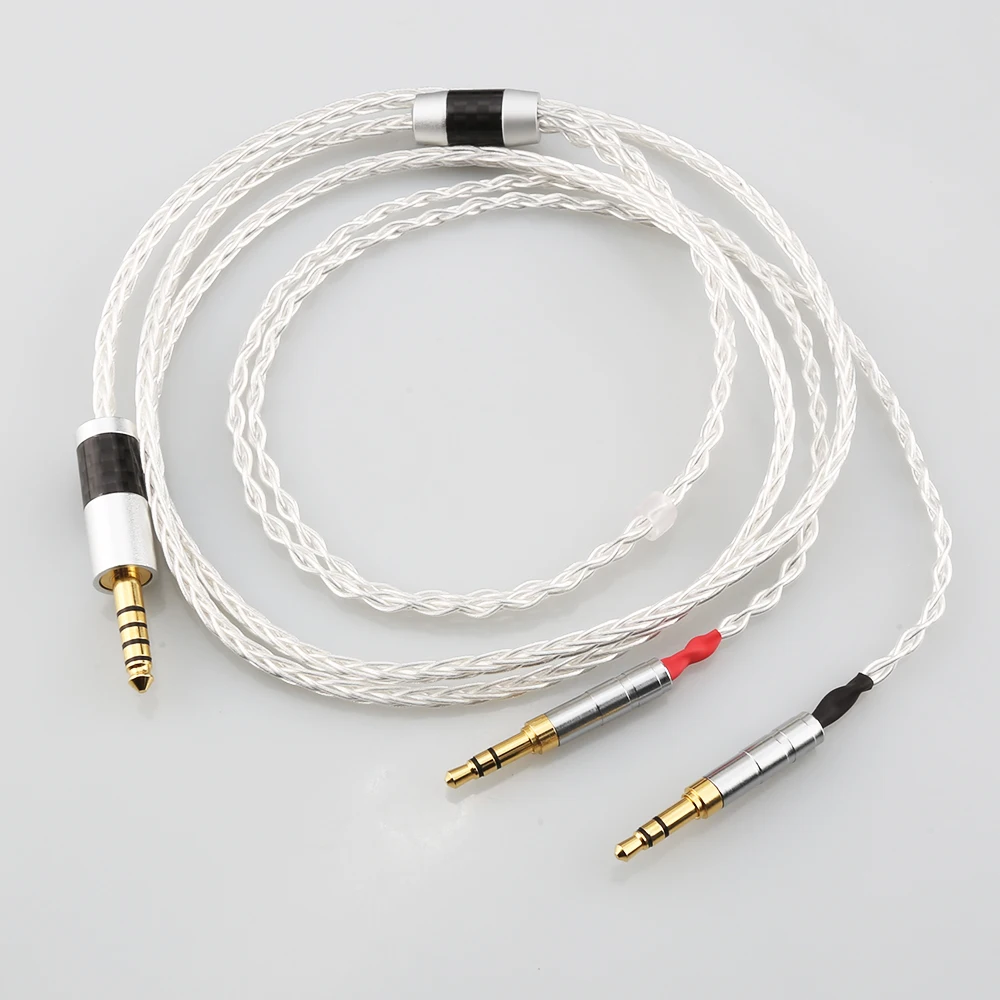 Audiocrast  819AG 4.4 to Sundara Aventho focal elegia t1 t5p D7200 MDR-Z7 2.5/3.5/4.4mm Balance Headphone Cables