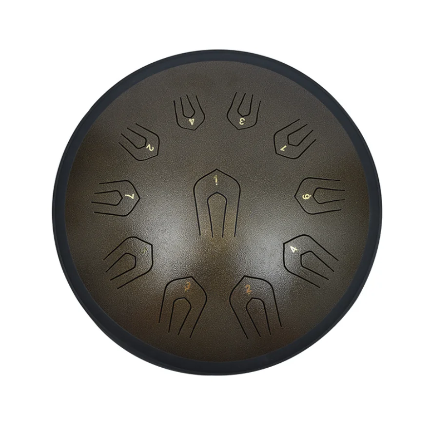 

Steel Tongue Drum 18 inch Double tone Drum Handheld Tank Drum Percussion Instrument Yoga Meditation Beginner Handpan