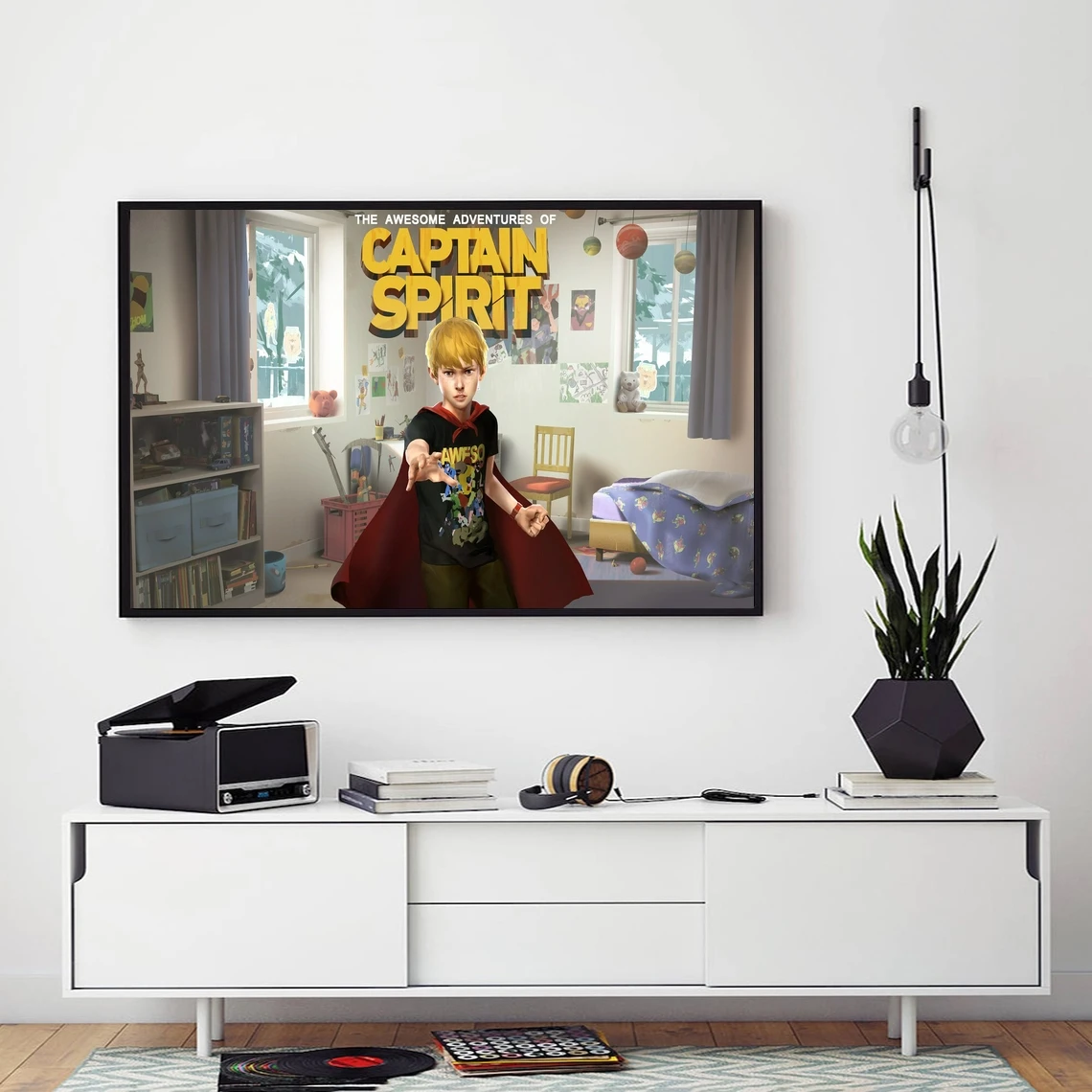 The Awesome Adventures of Captain Spirit Game Poster Art Print Canvas Painting Wall Pictures Living Room Home Decor (No Frame)