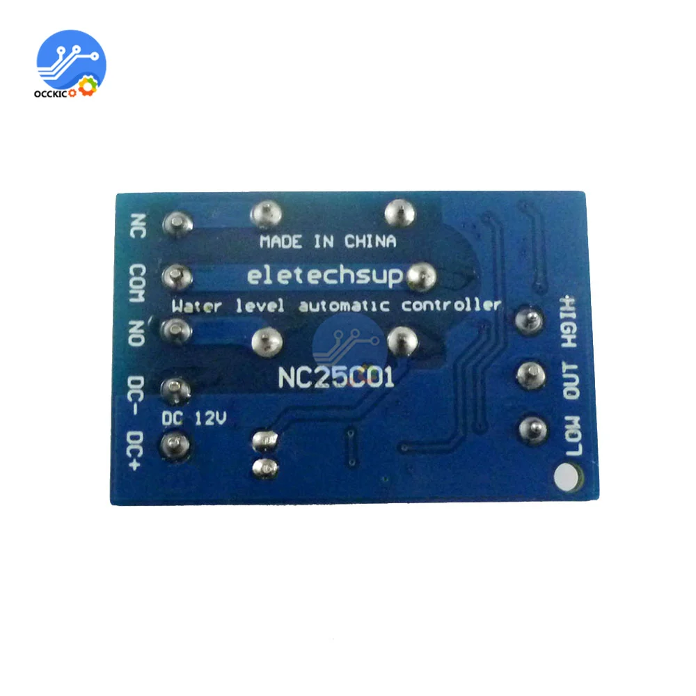 2 in 1 pompa versare acqua Controller automatico DC 12V sensore di livello del liquido interruttore modulo relè per motore Fish tank Waterhouse irrigga