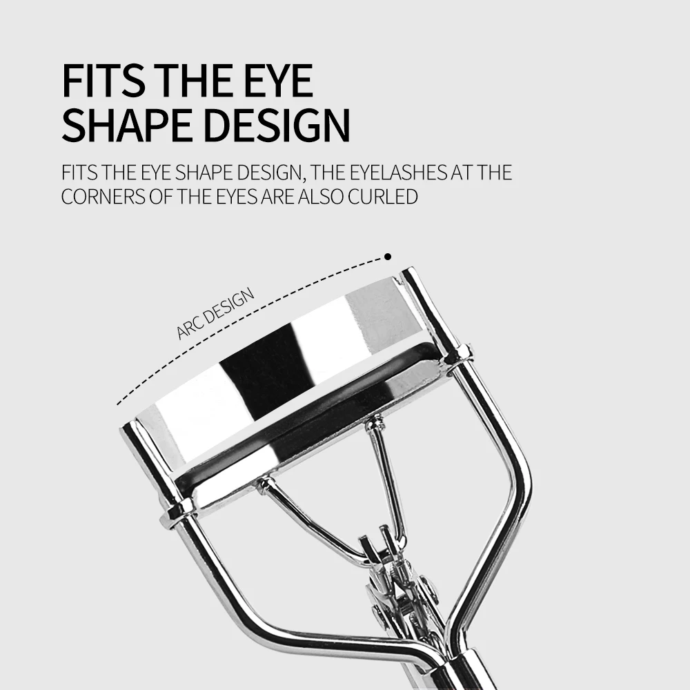 MAANGE 1Pc Pro Makeup Eyelash Curler Beauty Tools Lady Women Nature Style Cute Eyelash Handle Curl Eye Lash Curler random color