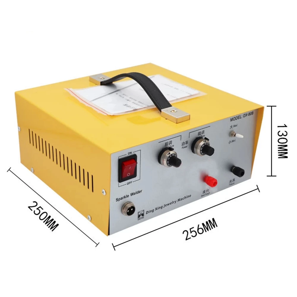 DX-808 80A Pulse Spot Welding Handheld Pulse Spot Welder-spot Welding Machine Gold Silver Jewelry Processing 220V 50/60Hz