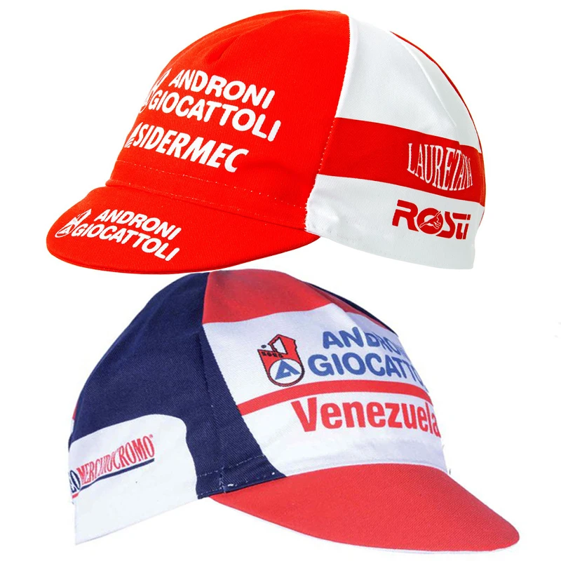

Cycling Caps Red/White Bike Hat One Size Fits Most