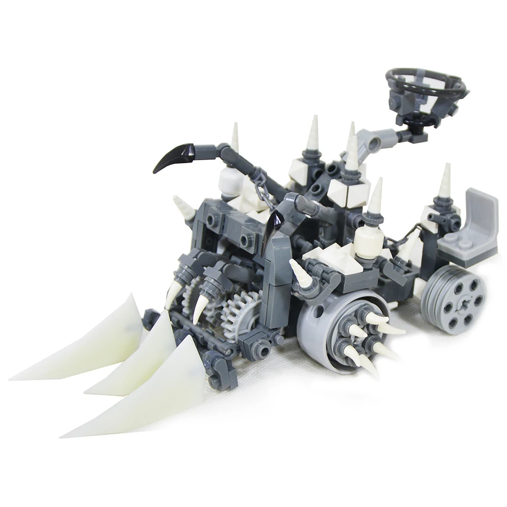 

1Pc MOC Mecha Model DIY STEM Small Particle Building Blocks Educational Toy 18.5*10.8*8.3cm