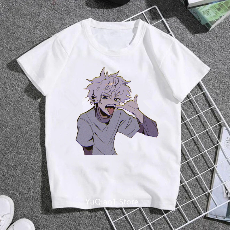 Funny Hunter X Hunter Cartoons Print Kids T Shirt Casual Girls Boys Unisrx Graphic Tshirt Children's  Harajuku Clothes