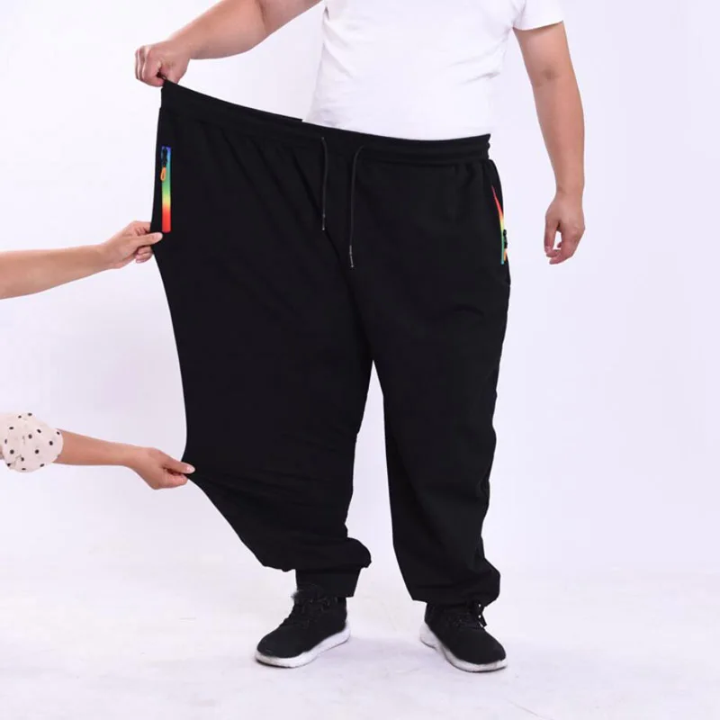 

Men Pants 14XL 15XL 200kg Elastic Waist Plus Size Men Sweatpants Loose Casual Big Size