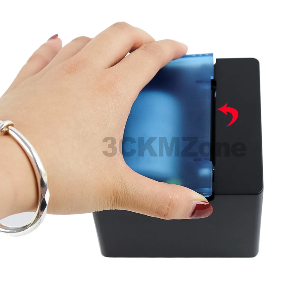 POS Bluetooth Printer Mobile Mini Portable Thermal Receipt Printer Handheld Pos Printers Bluetooth for android iOS Double system