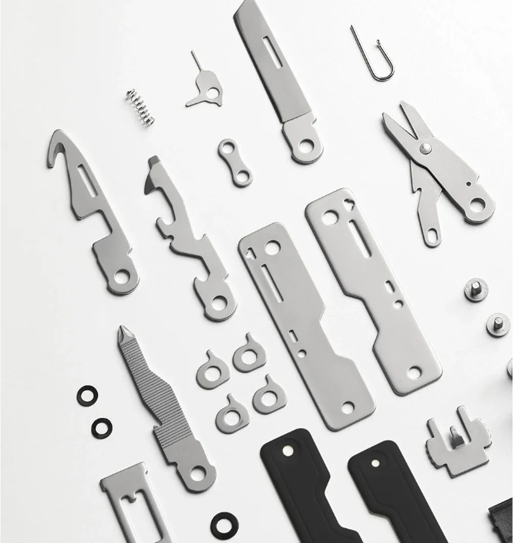 Youpin Nextool-سكين متعدد الوظائف ، أداة البقاء على قيد الحياة في الهواء الطلق ، حامل الهاتف المحمول ، فاتح العلب ، طي الحياة المنزلية ، كماشة سكين صغيرة