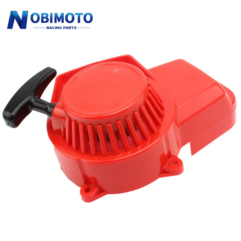 Motorcycle Accessories Engine parts40-6 plastic four-jaw pull starter  Fit For 47cc 49cc 2 Stoke Engines Pull Starter Dirt Bike