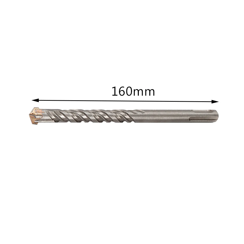 1pc 5-14mm Concrete SDS Plus Drill Bit Cross Tips 160mm Wall Brick Block Electric Hammer Masonry Drilling Bits