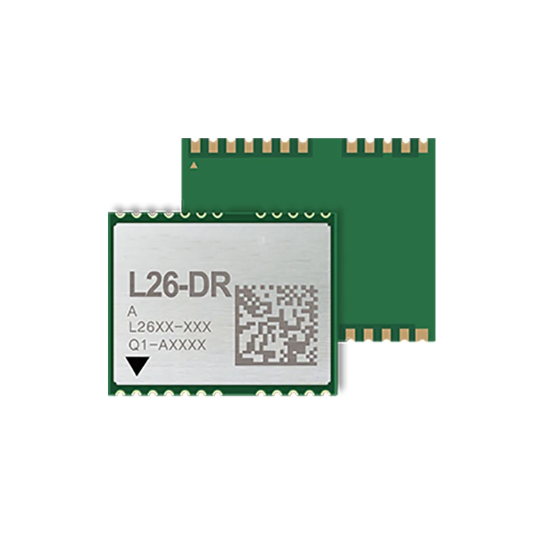 Quectel-Récepteur multi-GNSS L26-DR simultané, Technologie de détection de fréquence, Positionnement GPS dirnass BDS Galileo QZSS Capteur MEMS