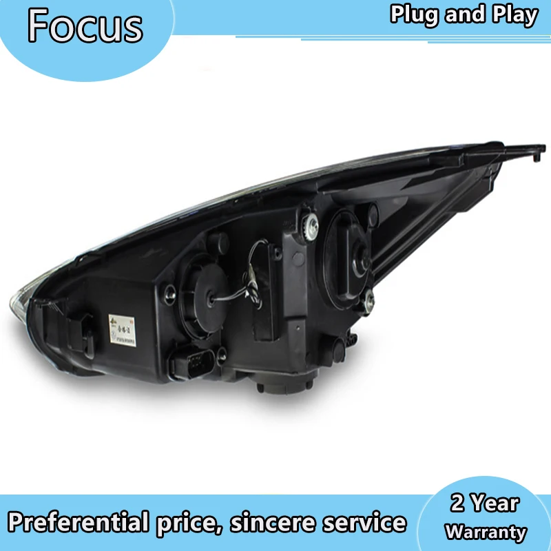 Car Styling Head Lamp Case for Ford Focus 2015-2018 Headlights Headlight DRL Lens Double Beam Bi-Xenon HID car Accessories