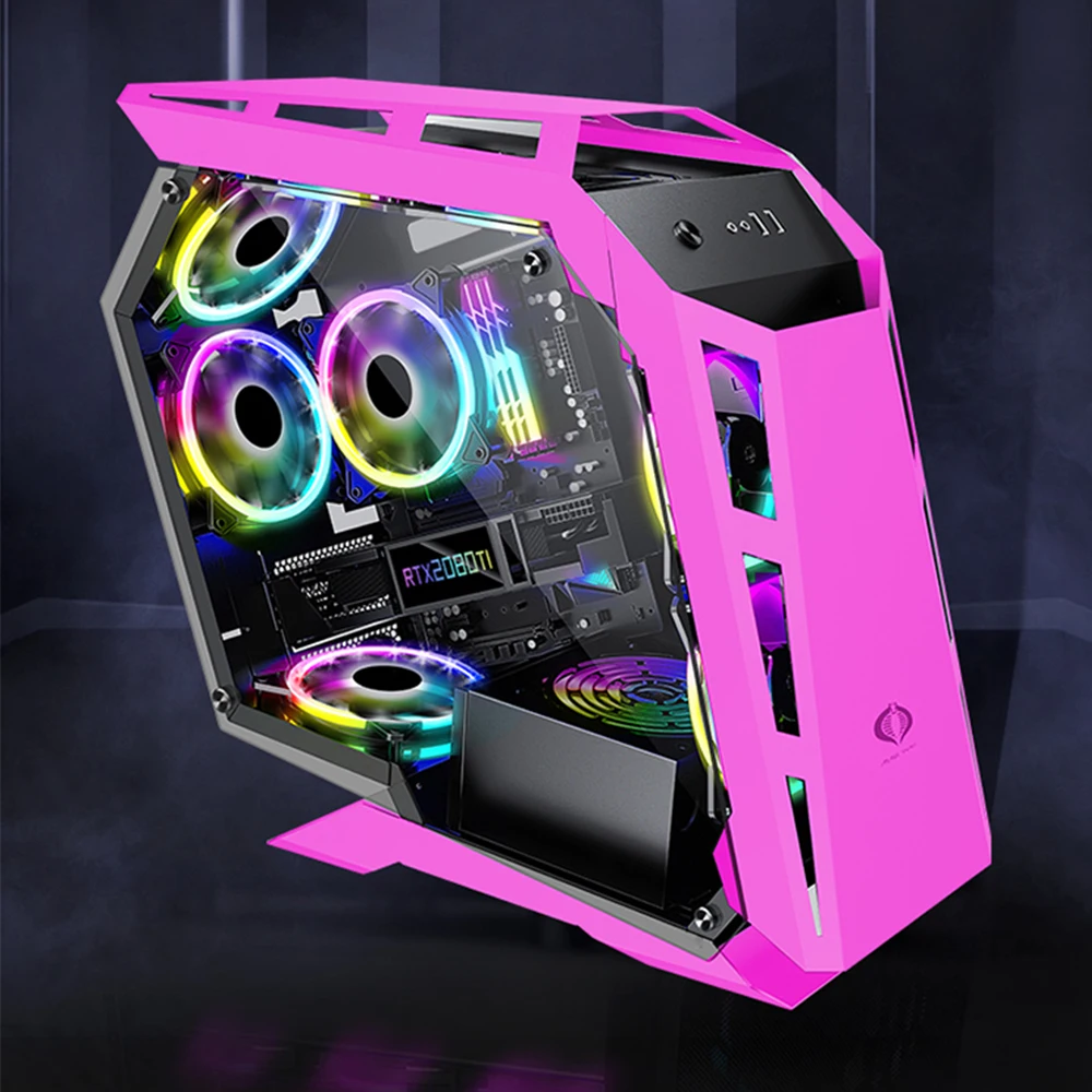 MATX Mohterboard DIY Fan Cooler Desktop Case Custmized Mide Tower Micro-ATX Gaming Computer Cases