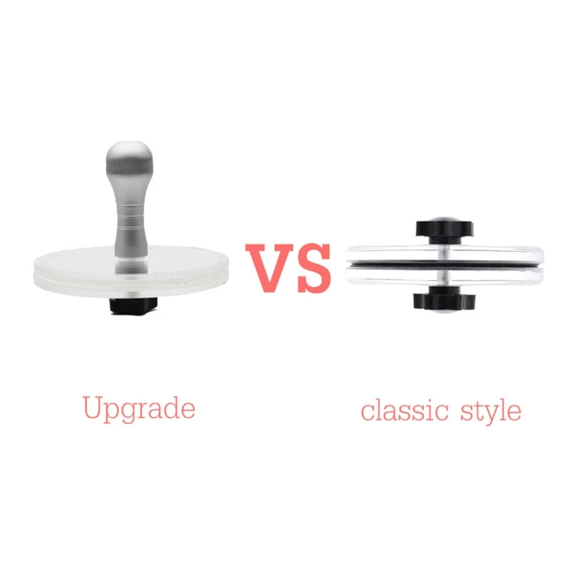 2024 New LP Vinyl Record Cleaner Clamp Record Label Saver Protector Waterproof Acrylic