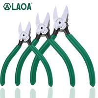 LAOA CR-V Plastic pliers Side Cutter 4.5/5/6/7inch Jewelry Cutters Electrical Wire Cutting Snips Electrician tool Hand Tools